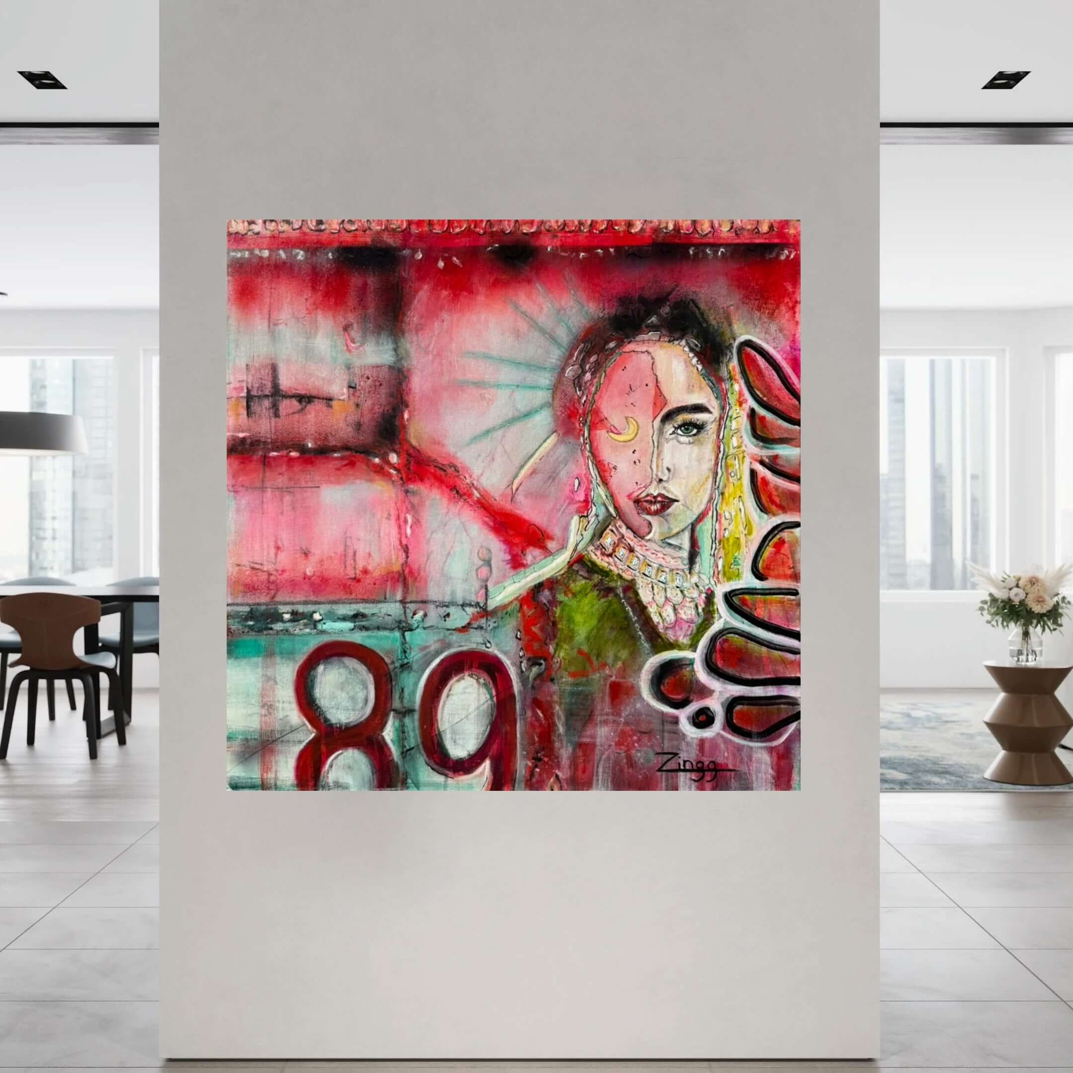 Expressive Abstract Oil