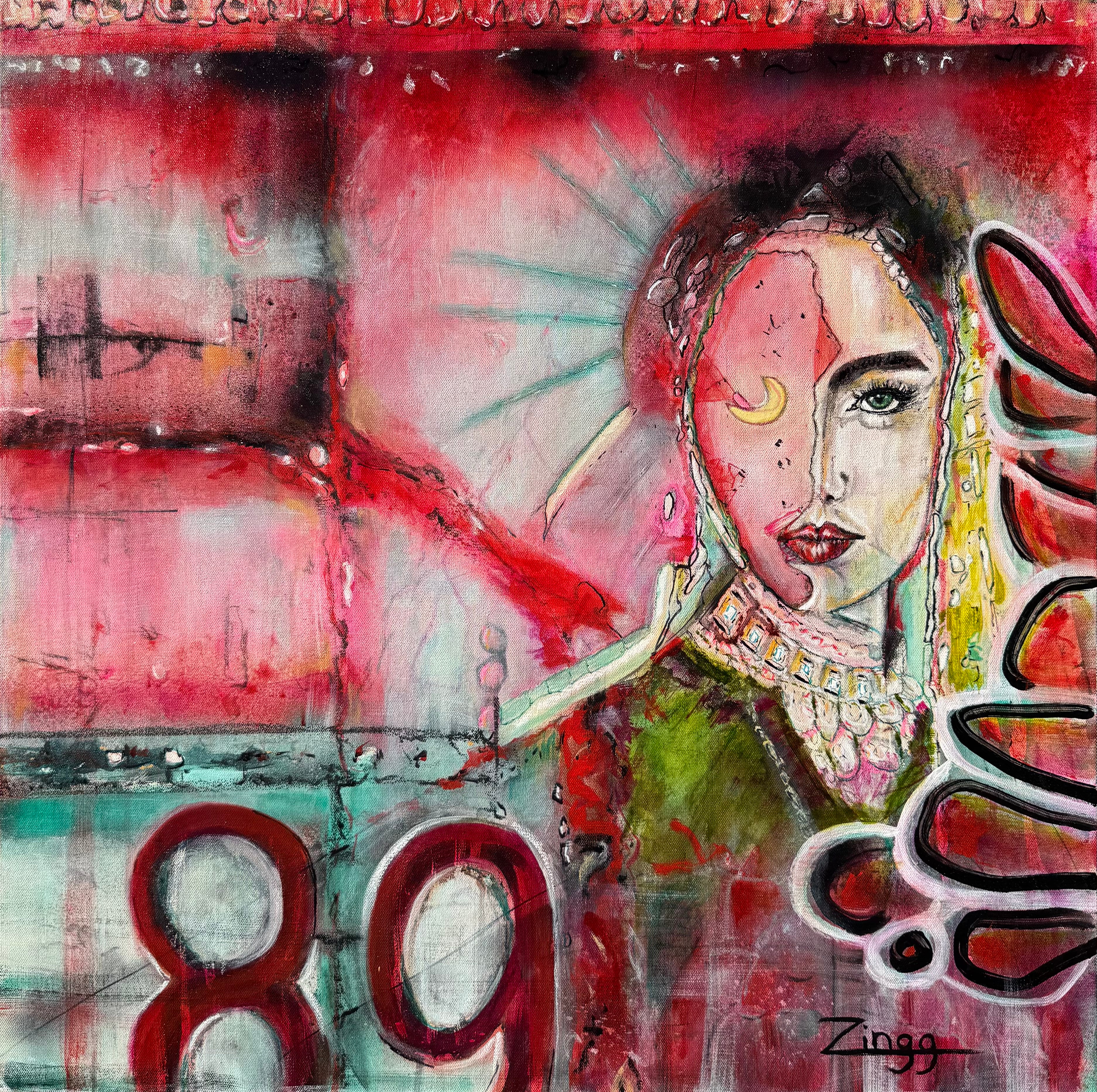Expressive Abstract Oil