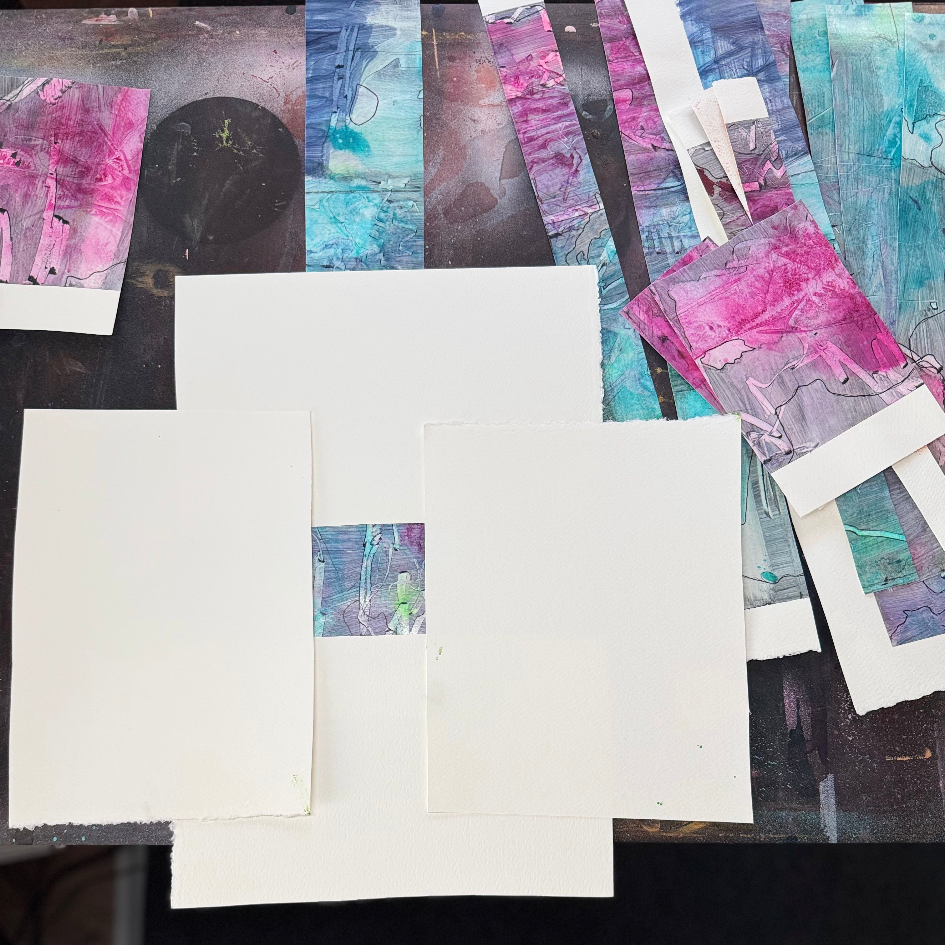 From Flop to Focal Point: Repurposing “Meh” Art into Abstract Masterpieces