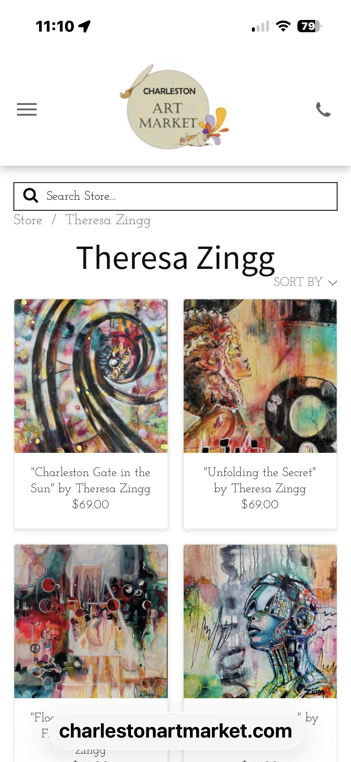 Fine Art Prints at Charleston Art Market