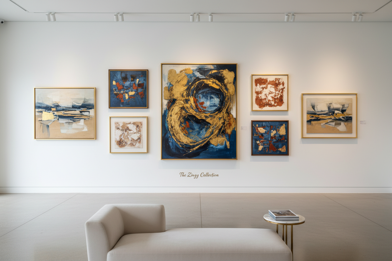 Contemporary Abstract Paintings by Theresa Zingg