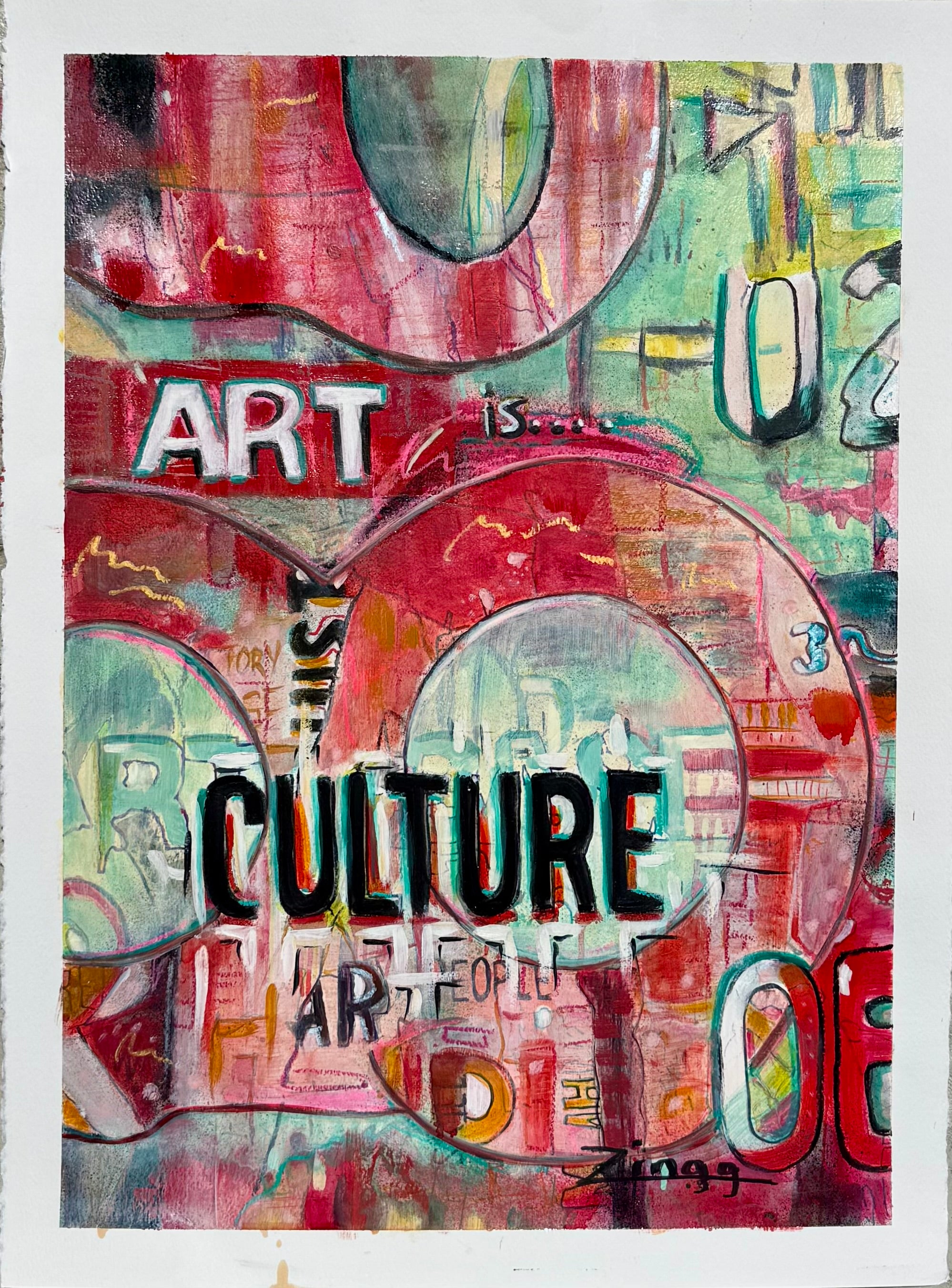 Contemporary Abstract Statement