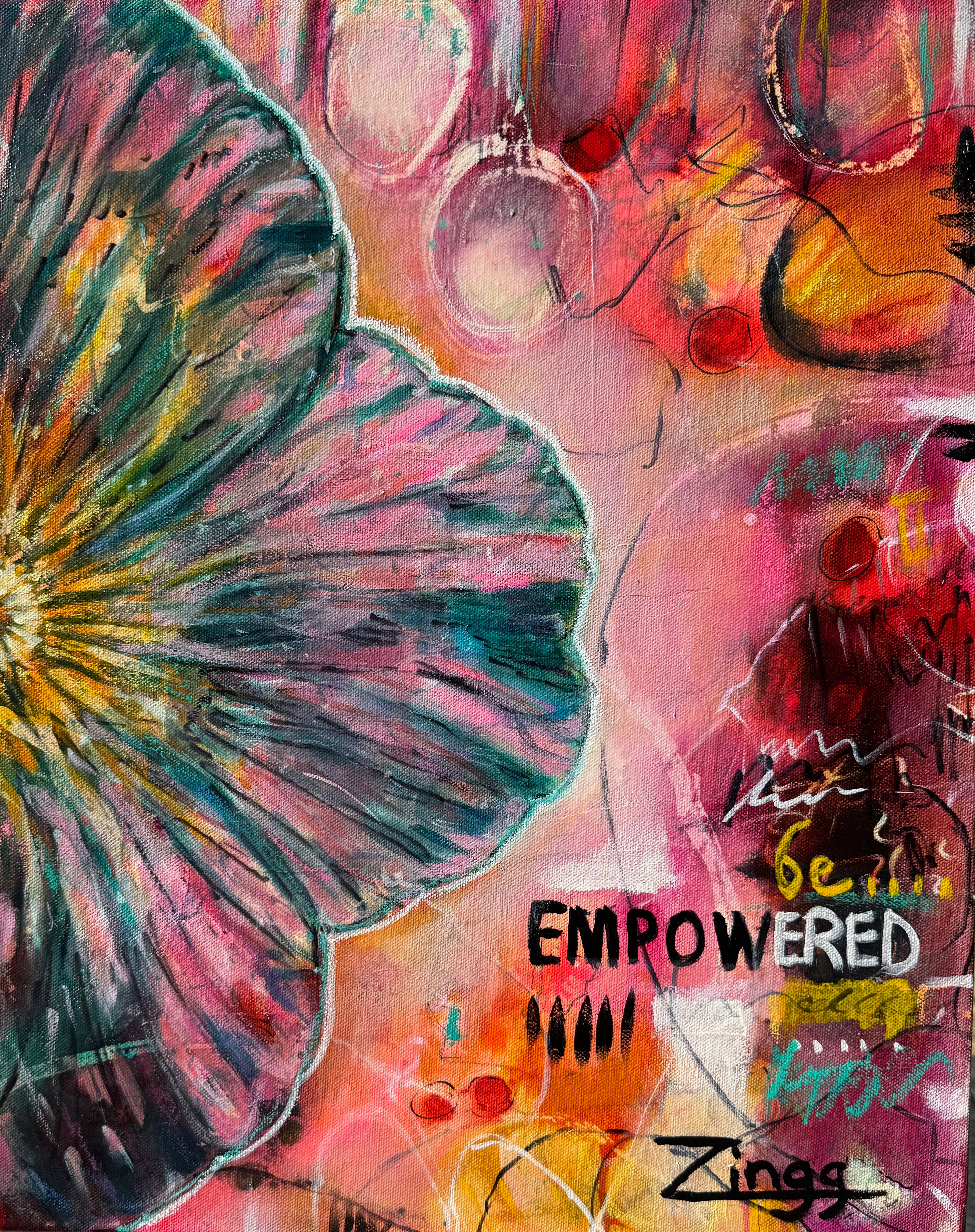 Bold Contemporary Abstract Painting