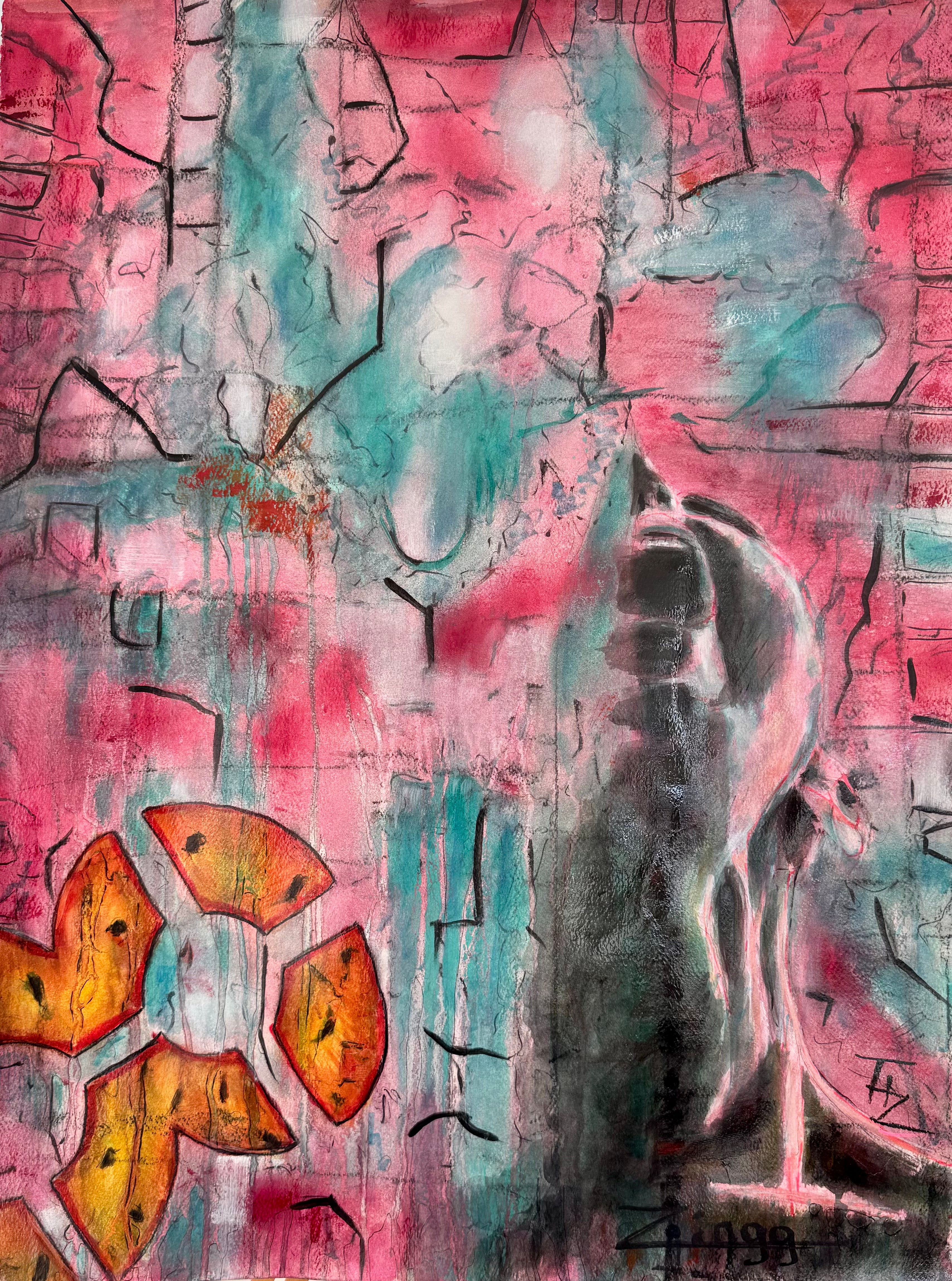 Modern Abstract Oil Painting