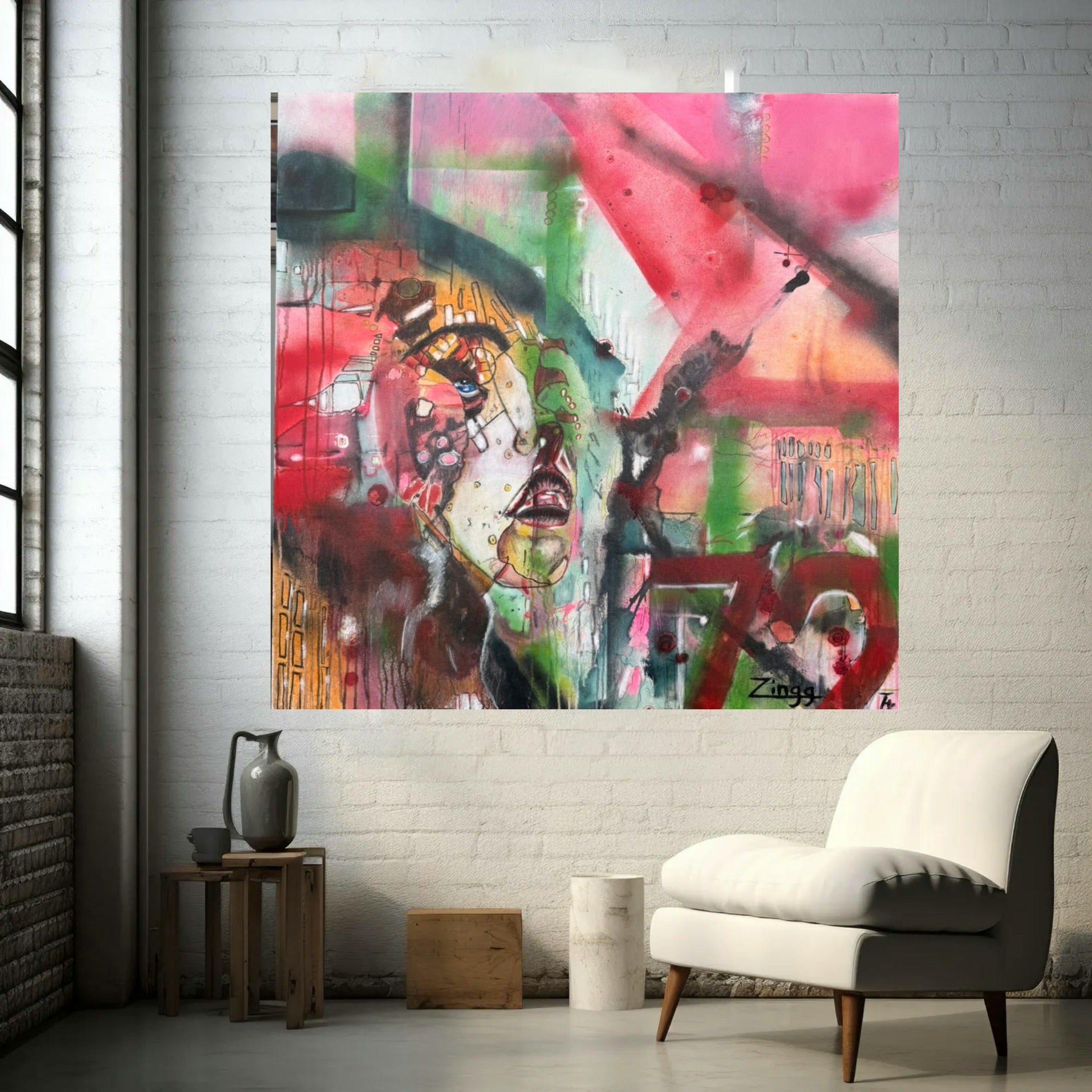 Visionary Abstract Oil Painting