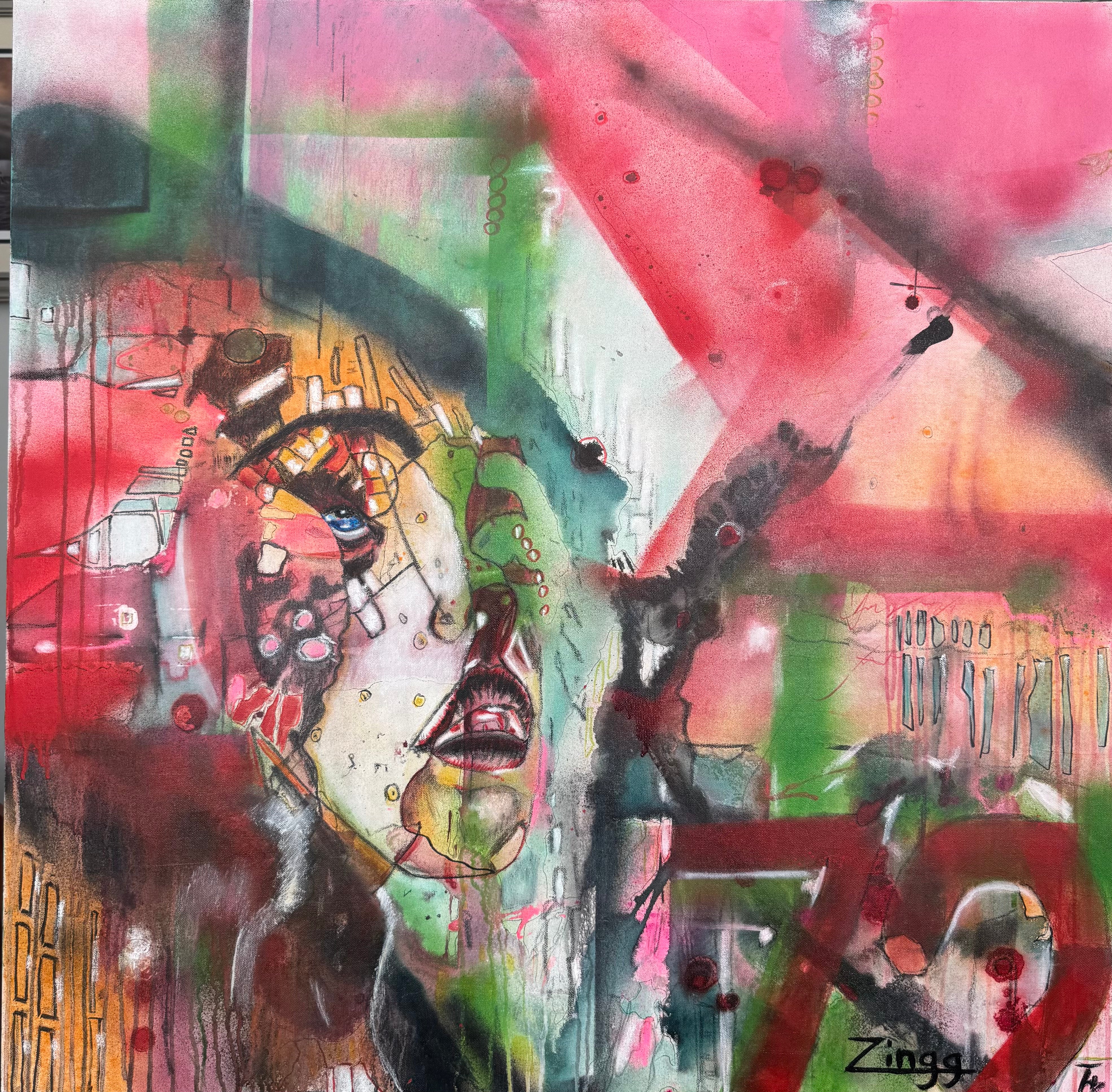 Visionary Abstract Oil Painting