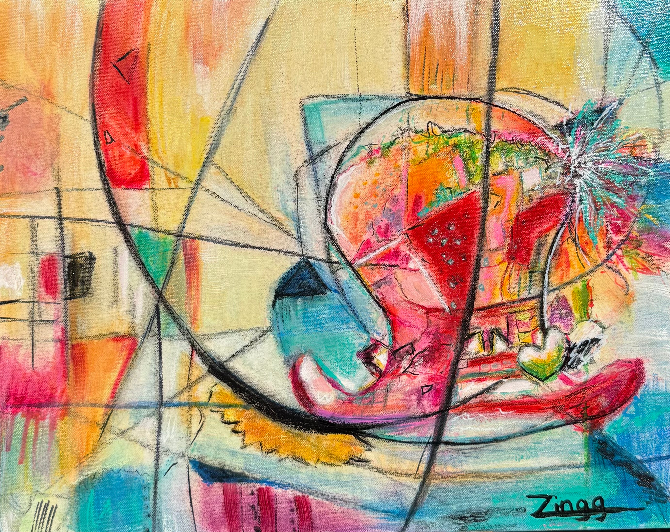 Hatter in Teal-Theresa Zingg Store