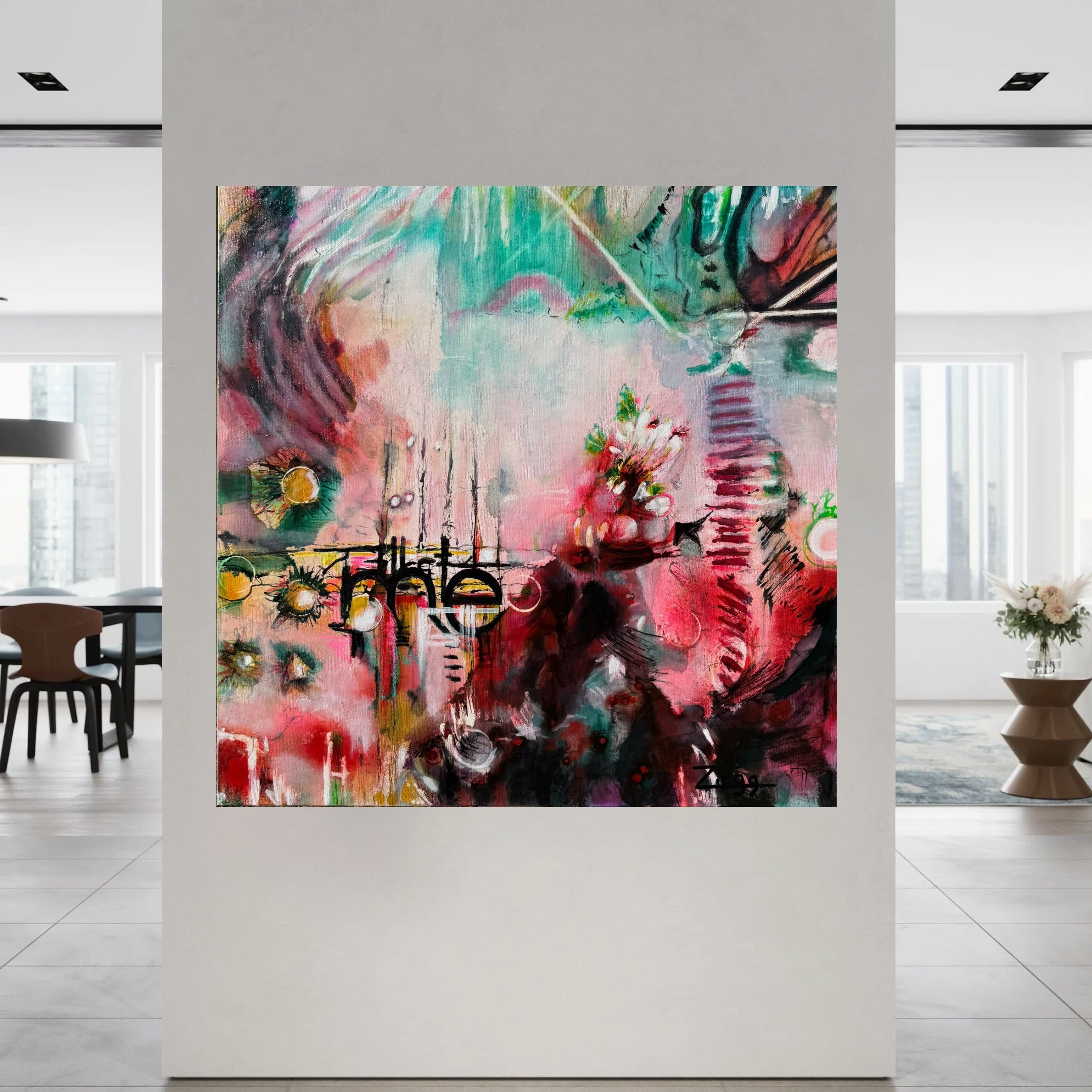 Dahlia in the Sage - Theresa Zingg Store