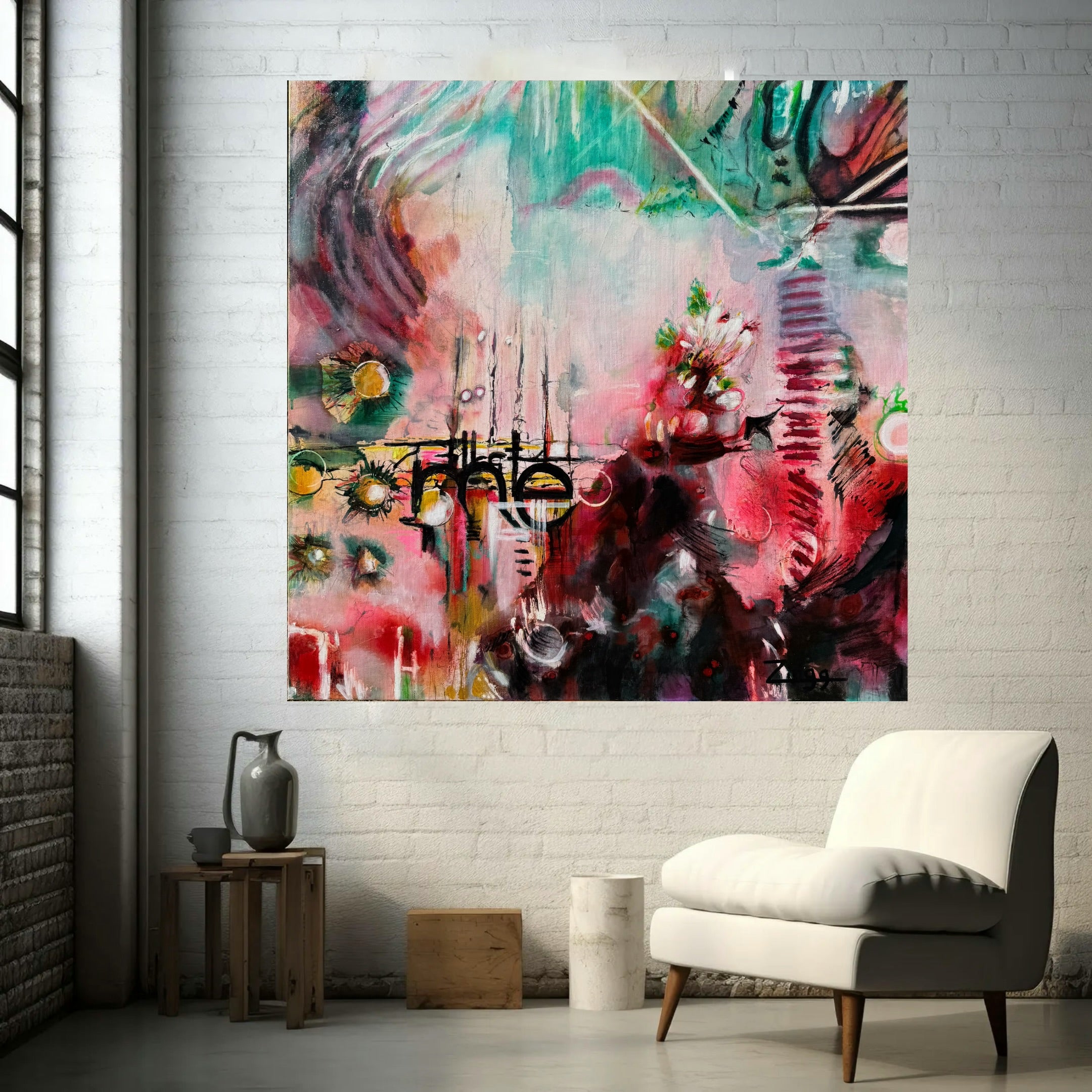 Dahlia in the Sage - Theresa Zingg Store